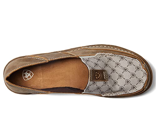 Image of ARIAT BMVY9 Womens Cruiser Brown Bomber Logo 11