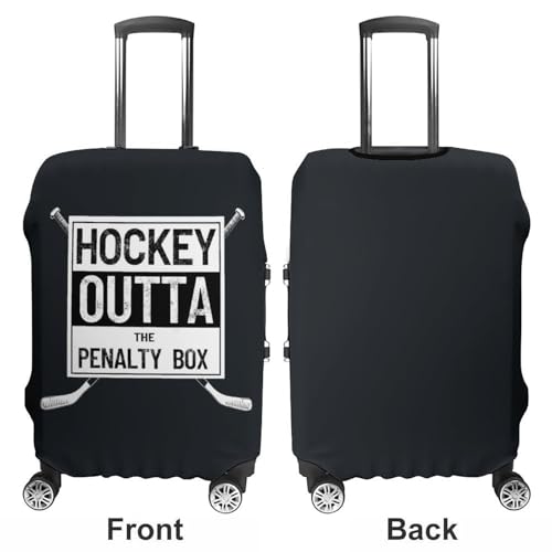Hockey Straight Away Travel Suitcase Protector Luggage Cover Protective Washable Anti-scratch Baggage Cover3