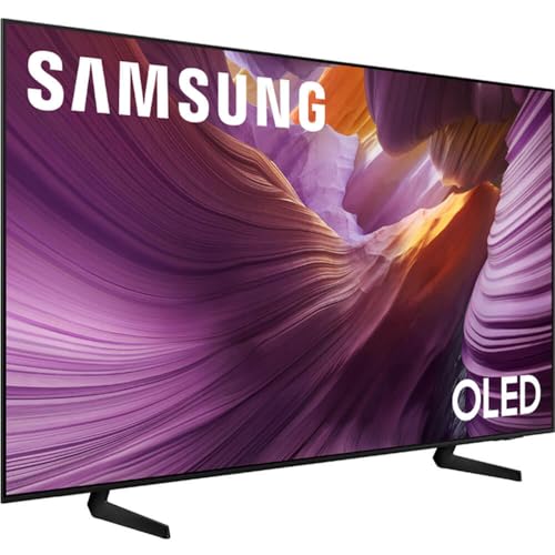 Image of Samsung 65 Inch Class S85F Series 4K OLED Vision AI Smart Tizen TV HDR Dolby Atmos WiFi HDMI Gaming TV Bundle with High Speed Cable Streaming Package and 12 Month CPS Protection Plan