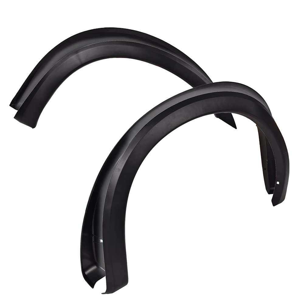 GRAND ORANGE Wheel Fender Flares Cover Compatible with 1999-2007 Ford F250 F350 Super Duty models only (Do not fit Dually Models) Factory Style Textured Accessories 4PC