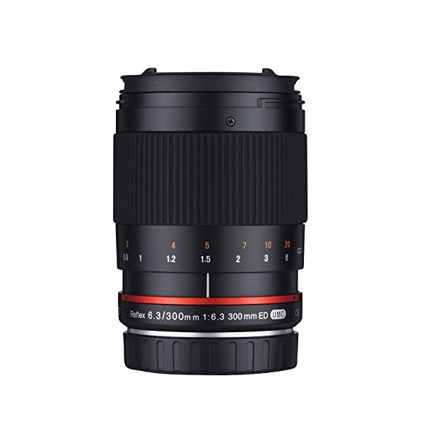 Samyang 881061 300mm F6.3 Objektiv für Anschluss Micro Four Thirds - schwarz