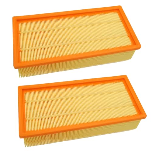 2 filtros de láminas de repuesto para Kärcher NT 65/2 NT 72/2 IVC 60/24-2 Ap IVC 60/30 Ap IVC 60/24-2 Ap IVC 60/30 Ap M Z22 NT 65/2 Ap NT 65/2 Ap Me