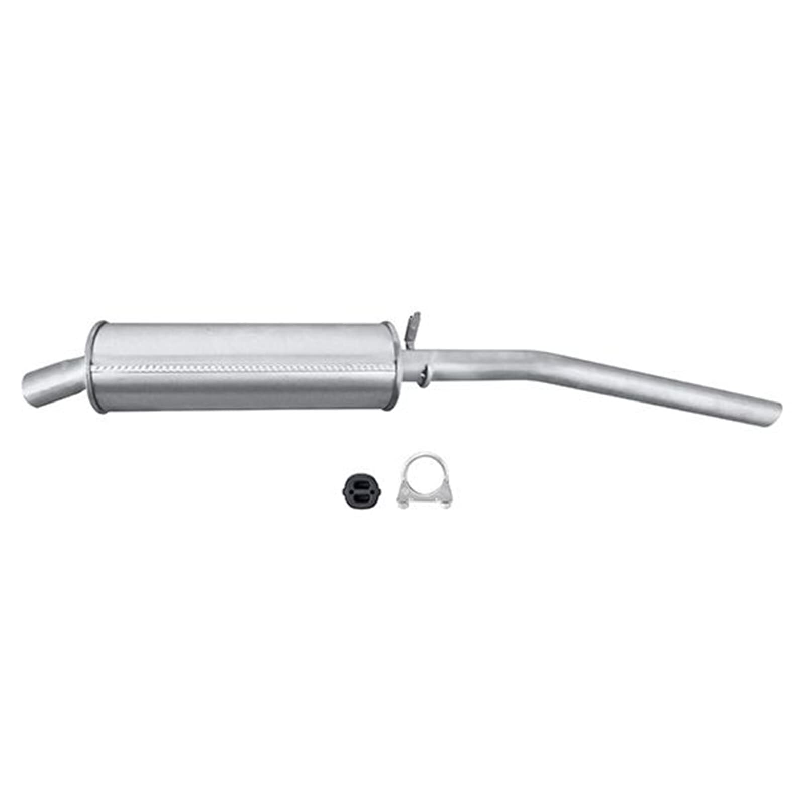 HELLA 8LD 366 030-691 Tłumik końcowy - Easy2Fit® Kit - z tyłu - jednoczęściowy - Komplet z elementami do montażu