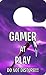 Gamer At Play, Door Sign, Do Not Disturb, Enter at Your Own Risk, Birthday Gift or Party Favor, Stocking Stuffer, Kids, Teens, Game Room Decor, Dorm Room
