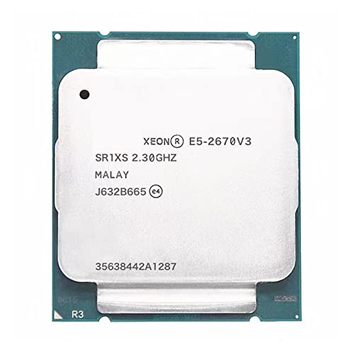 Xeon CPU �����o�[�W���� E5-2670V3 SR1XS X99 2.30GHZ 30M 12 �R�A E5 2670 E5-2670 V3 LGA2011-3 �v���Z�b�T E5 2670V3 CPU