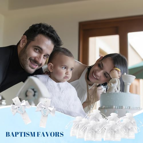 Set 10 Imanes de Cruz Decorativos para Bautismo miniatura 6