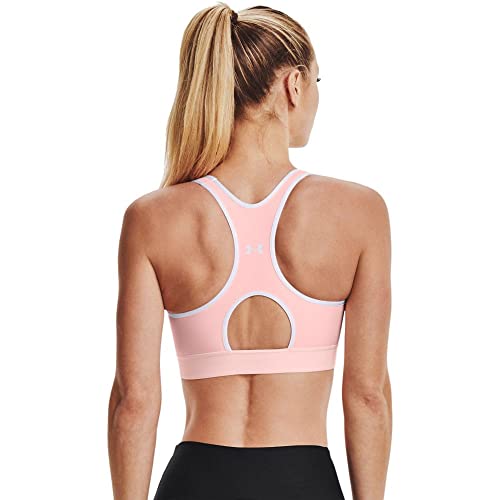 Image of Under Armour Women's Armour Mid Heathered Sports Bra