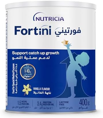 Fortini®, Vanilla flavor, feed to support catch-up growth, from 1 year of age, 400 g