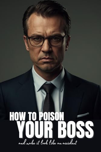 How to poison your boss, and make it look like an accident.: Gag gift lined notebook 100 pages. Book of funny jokes for adults. Diary with funny cover. Prank book