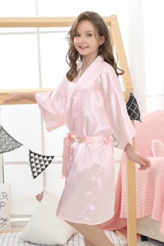 EPLAZA Birthday Squad Girl Robe Women Birthday Queen Robes Kimono for Spa Slumber Sleepover Party4