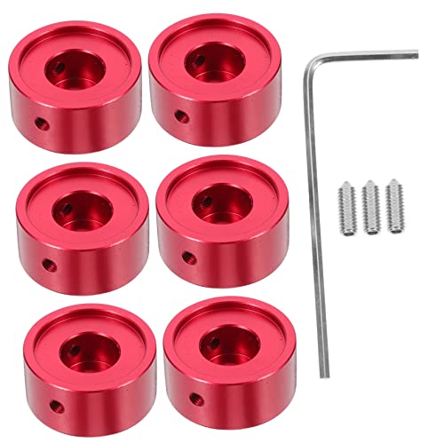 BIUDECO メタルギターエフェクトペダルトッパー アルミ製フットスイッチ保護キャップ ギターエフェクター用 耐久性抜群 交換簡単 ネイルキ