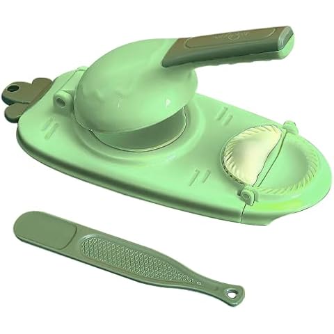 2 in 1 Dumpling Maker, Kitchen DIY Dumpling Making Tool,Baking Cake, Hand-Made Dumpling Skin, Packaging Mold, Dough Machine Cover