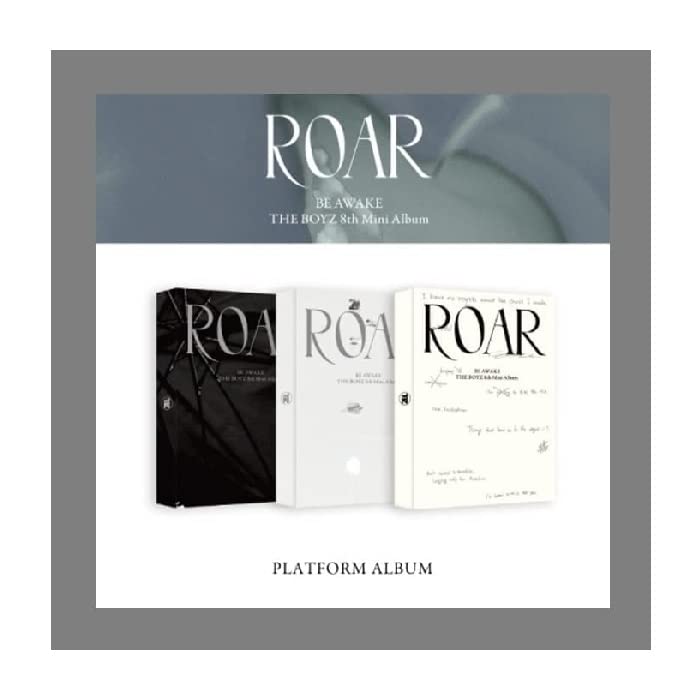 THE BOYZ BE AWAKE ROAR carte QR pour écoute nomade