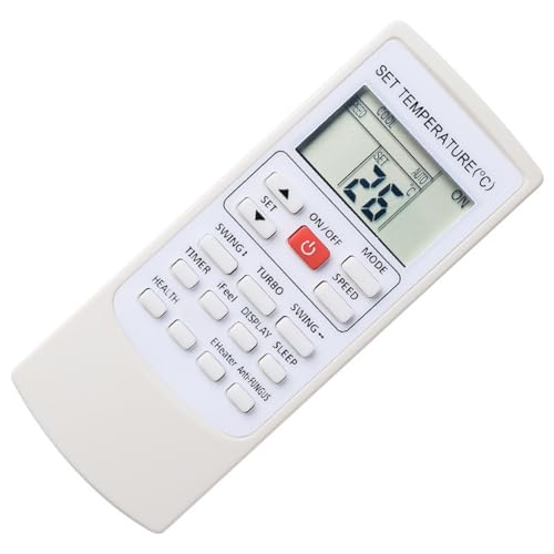 RGYBAO Mando a distancia de repuesto para aire acondicionado, funcionalidad directa para accesorios H502E