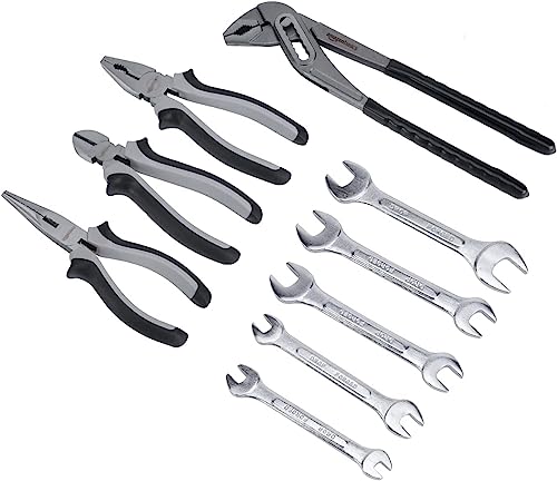 image for Amazon Basics 65-Piece General Household Home Repair and Mechanic's Ha