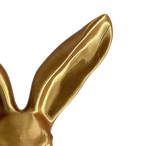 Figurines de lapin en déco de cheminée et centre de table de Pâques - 7