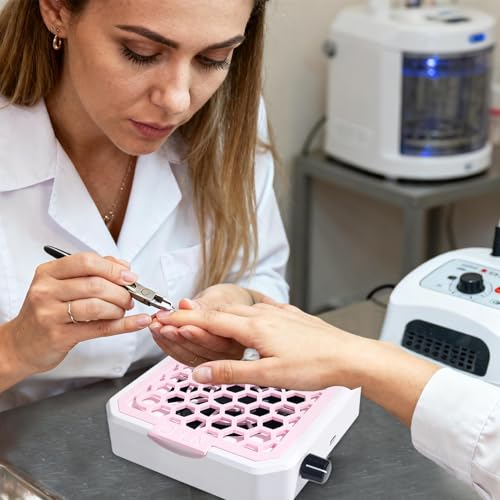 Extracteur de poussière à ongles mini et silencieux pour manucure à la maison - 2