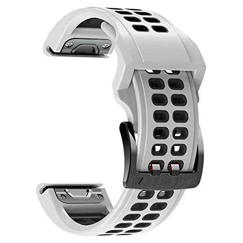 Correa de silicona de 26 mm para Garmin Fenix 3 y 3HR ideal para entrenamientos intensos