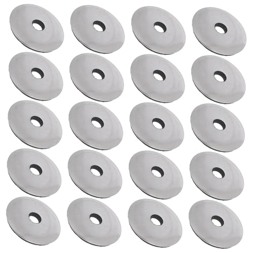 Cabilock 20pcs Epdm Washers Stainless Steel Gasket for Sealing Fastening Washers for Automotive Outdoor Equipment Electronics