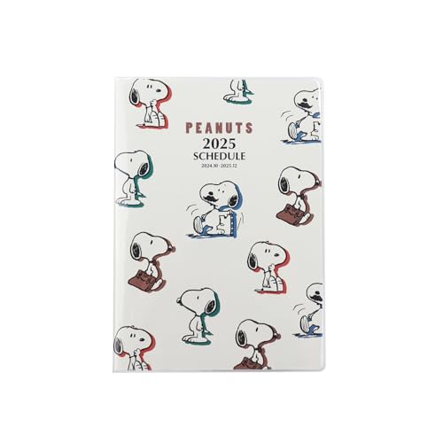 Amazon.co.jp: スクエア スヌーピー 手帳 2025年 B6