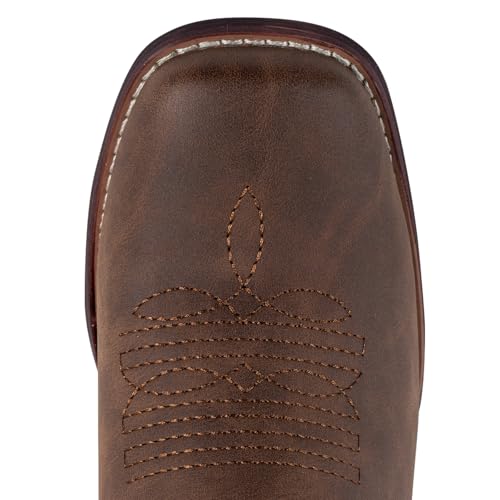 J’s.o.l.e Women’s Square Toe Cowboy Boots Wide Calf Cowgirl Boots Western Shoes4