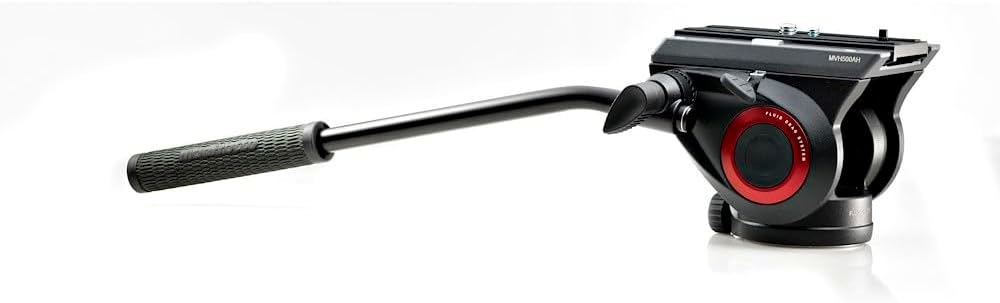 Manfrotto MVH500AH Flat Base Pro Fluid Head (Black)