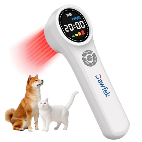 Dawfek Cold Laser Therapy Device for Dogs, 4pcs980nm 4pcs810nm 16pcs 660nm, Laser Therapy Device for