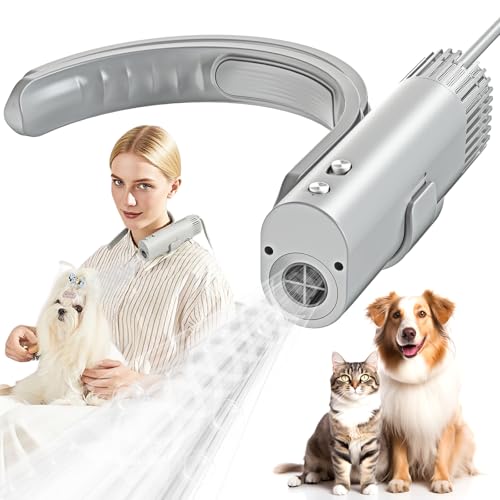 Hands-Free Pet Hair Dryer with Low Noise