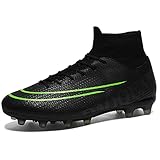  Calzado de fútbol Calzado de Entrenamiento Juvenil para Hombres Picos Altos Deportes al Aire Libre Patadas Calzado de Entrenamiento de fútbol Botas de fútbol