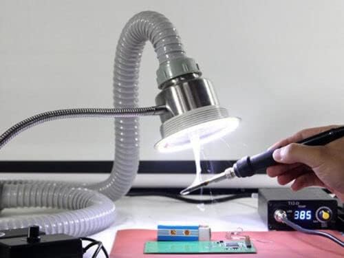Anti-static Smoke Exhauster with Lighting for Phone Repair/Welding
