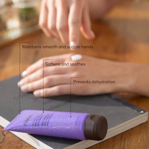 Image of AHAVA Dead Sea Water Mineral Hand Cream - Hand Moisturizer For Dry Cracked Hands, Light & Fast Absorbing, Enriched with Exclusive blend Osmoter, Smoothing Witch Hazel & Soothing Allantoin