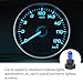 Zpana Car Halogen Instrument Cluster Bulbs Kits, 20PCS T5 17 57 86 Vehicle Dash Panel Lamp With Twist Lock Socket, 12V Automotive Interior Replacement Dashboard Light, Universal Fit (Blue)