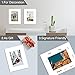 Golden State Art Pack of 10, Acid-Free White Pre-Cut 8x10 Picture Mat for 5x7 Photo with White Core Bevel Cut Frame Mattes