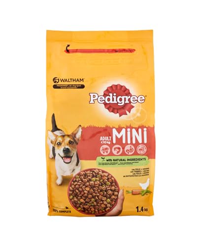 Crocchette per Cani di Piccola Taglia | Con Pollo e Verdure | Alimento Secco Completo per Cani Adulti - Pedigree Vital Protection Mini Adult