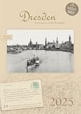 Kalender 2025 'Dresden - Erinnerungen an die alte Residenzstadt - historische Ansichten' / A4 Hochformat / 24 Ansichten / 13,95 €