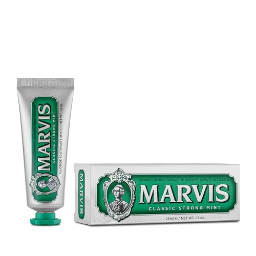 Price comparison product image Marvis Classic Strong Mint Travel Size Toothpaste,  25 ml