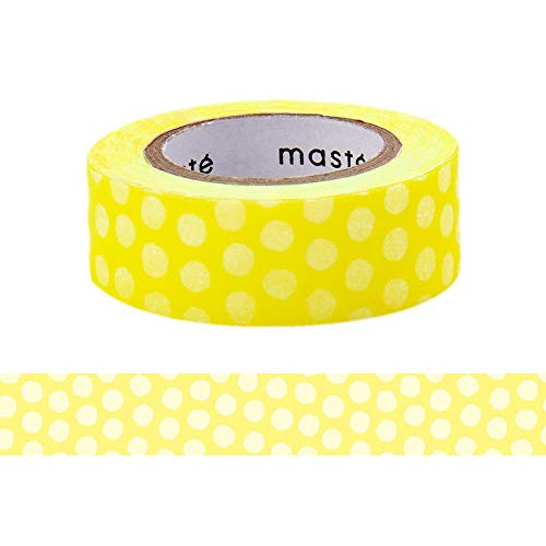 Amazon | 水性ペンで書けるマスキングテープ/小巻/マステ 15mm×10m