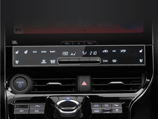 Verre trempé de protection d'écran pour BZ4X 2022 haute clarté