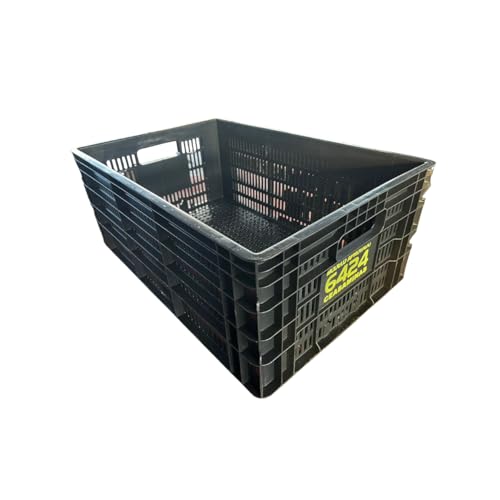 Kit 3 Caixas Plástica Empilhável Hortifruti Organizador 6424