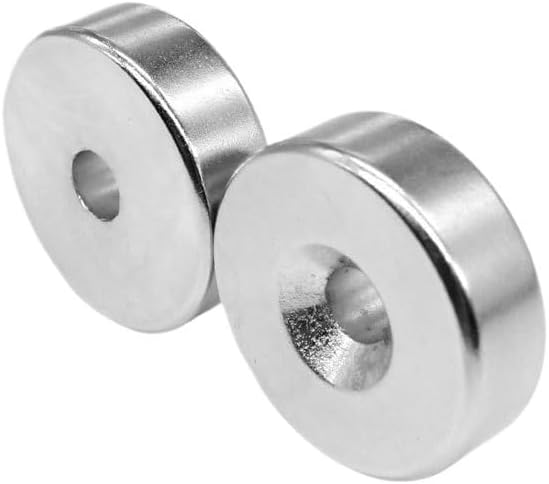 1~10PCS 30x8-6mm Countersunk Round Neodymium Rare Earth Permanent Rare Earth Hole 6mm magnet(2PCS)