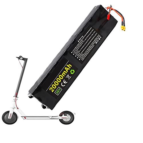 Batería De Bicicleta Eléctrica Scooter 36V 20Ah, con BMS, Paquete De Batería De 36V 20Ah, Paquete De Batería De Iones De Litio 18650, para Scooter Xiaomi M365