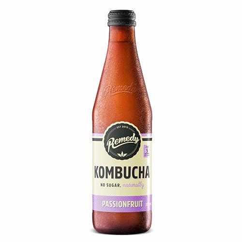 Remedy Kombucha Passion Fruit Drink 330 ml