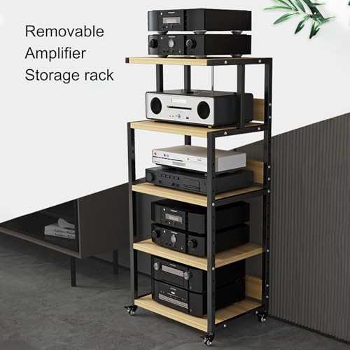 Support multimédia pour cinéma à la maison et meuble de rangement compact de bureau - 3