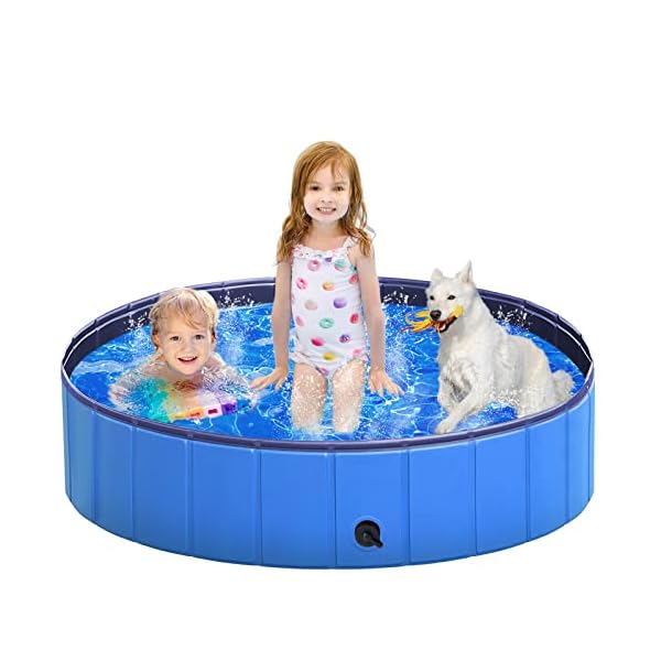 Zekory-Foldable-Dog-Pool-Pet-Swimming-Pool-Hard-Plastic-Collapsible-Kiddie-Pool-055mm-Thicken-Durable-and-Portable-Pet-Dog-Bathtub-Wading-Pool-Outside-for-Dogs-and-Kids-63x12 Zekory Foldable Dog Pool: Durable and Portable Fun for Dogs and Kids