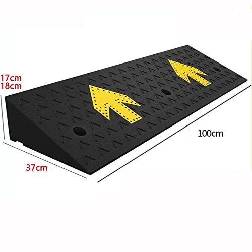 Rampa de Goma Antideslizante para Bordillo 100x37x17 cm miniatura 7