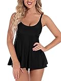 💐 Imprescindible para el verano: la camiseta sin mangas estampada vibrante y la parte inferior de los pantalones cortos para niño son tanto halagadores como a la moda. Sujetador suave acolchado extraíble para mayor sujeción y forma. Los bañadores de dos piezas te ayudarán a modificar tu figura y lucirás más delgada.