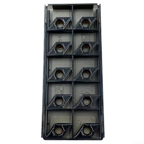 Image of 10pcs DCMT11T304-PM4225 Carbide Turning Inserts | DCMT Indexable Inserts for Semi-Finishing and Finishing | High Grip For CNC Toolholding for Steel and Cast Iron