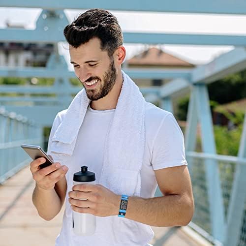 Miniatura 3 de Pulseras de alerta médica para hombres y mujeres  Pulseras de identificación médica de emergencia para mujeres  Pulsera médica deportiva con grabado