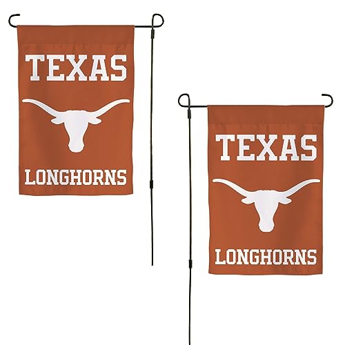 Desert Cactus University of Texas UT Garden Flag 12 x 18 Inch Texas Longhorns Banner for Outdoor Display and Events (Design C)