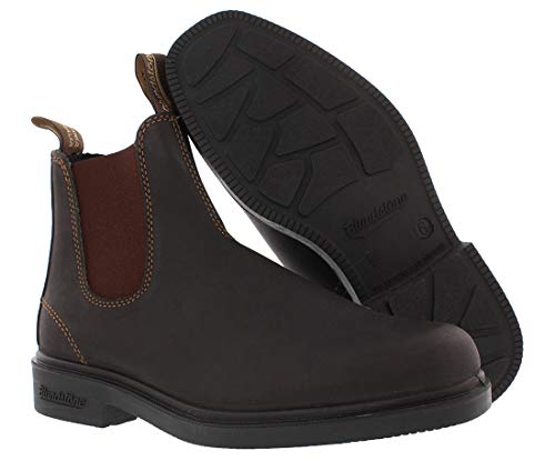 Blundstone 062 Premium Leather Chelsea Boot Unisex Shoes Size 4, Color: Stout Brown2